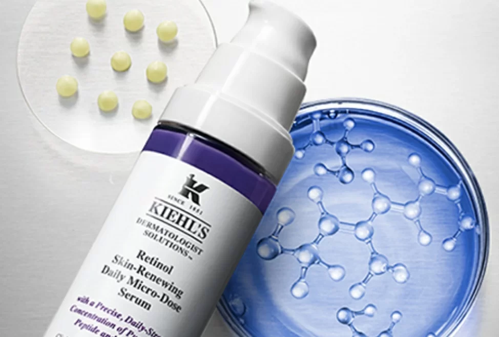 Kiehl's Retinol Skin-Renewing Daily Micro-Dose Serum is formulated with a precise dosage of retinol.
