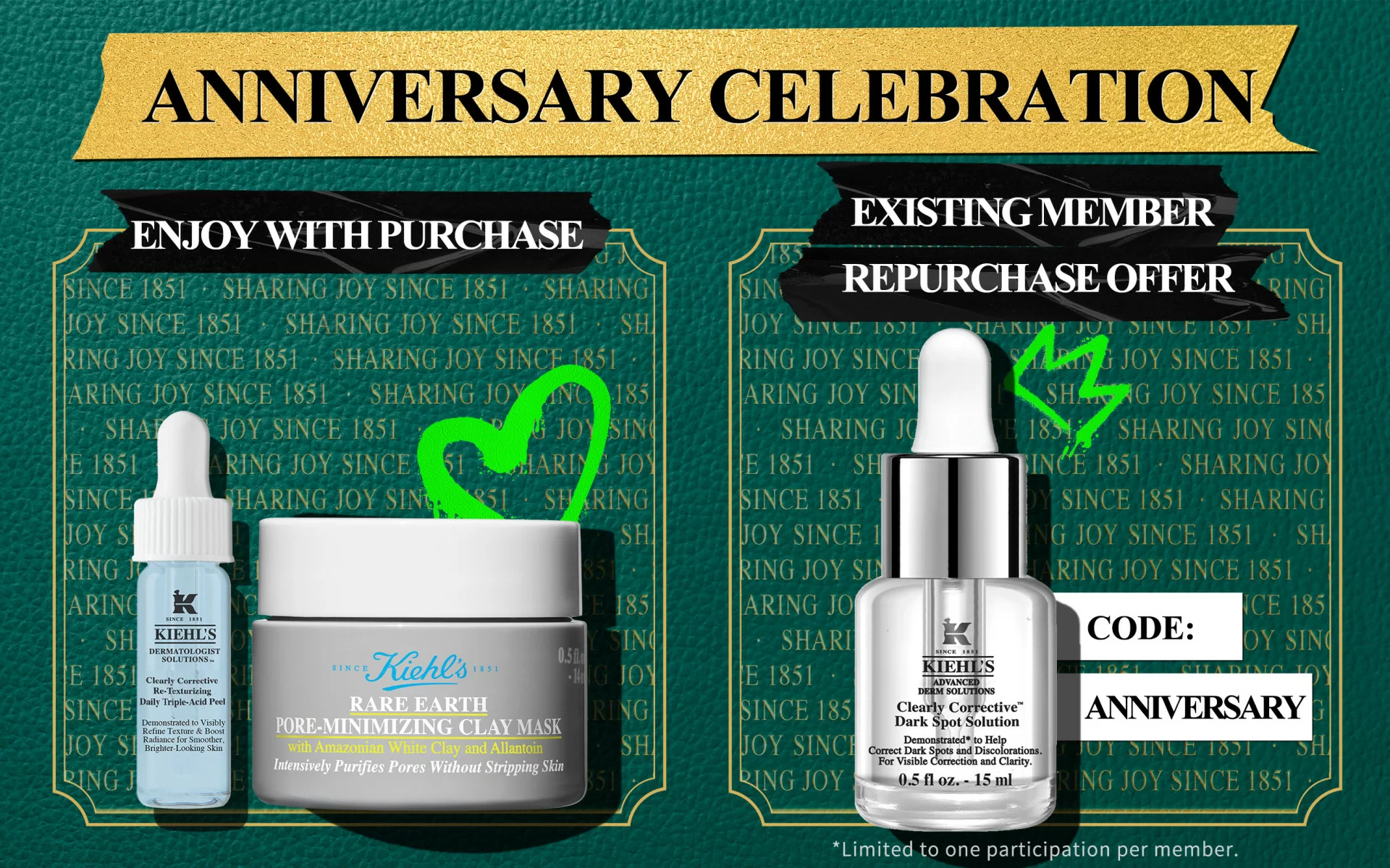 ANNIVERSARY CELEBRATION OFFERS