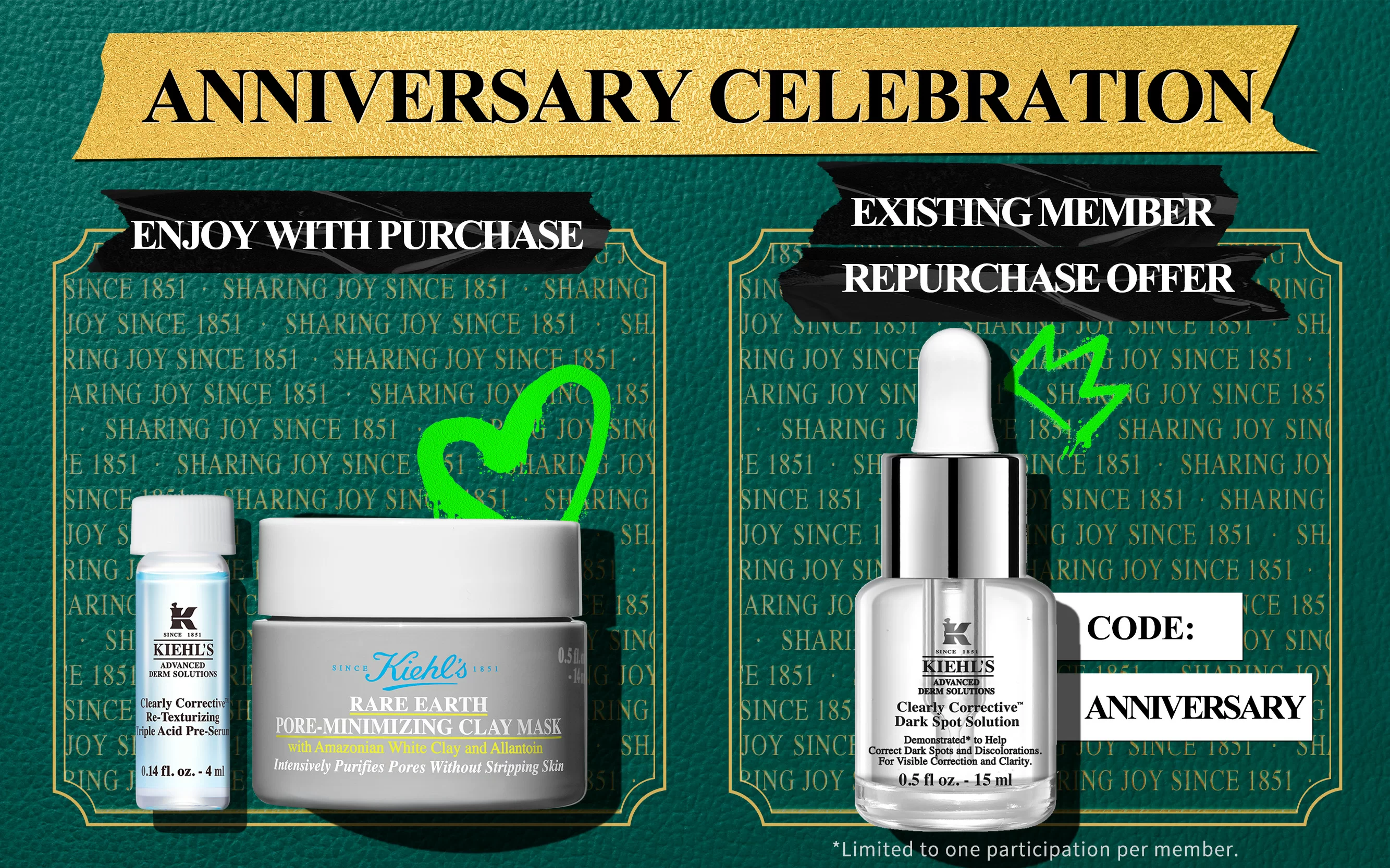 ANNIVERSARY CELEBRATION OFFERS