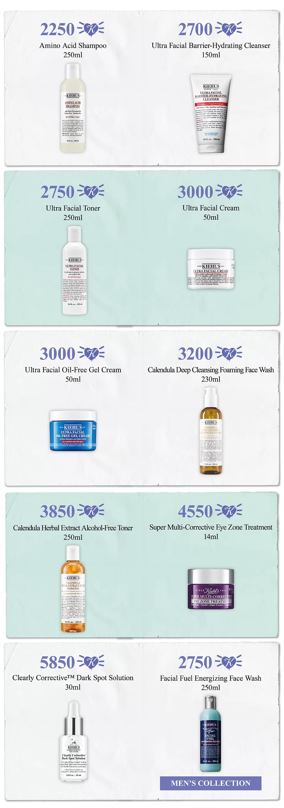 REDEMPTION GIFT LIST