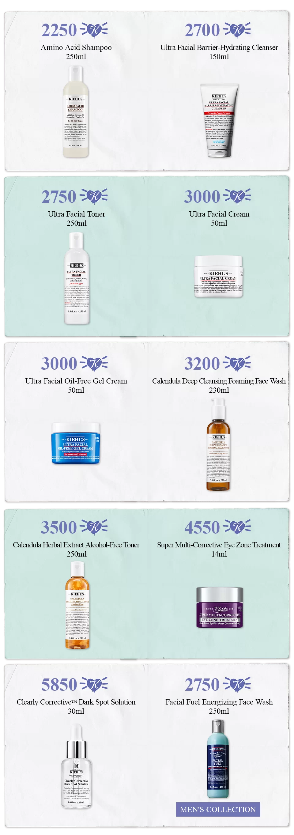 REDEMPTION GIFT LIST