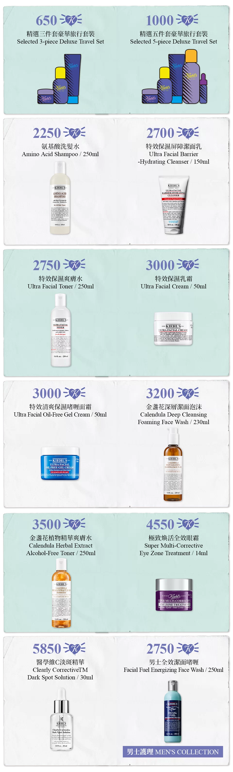 禮物換領表